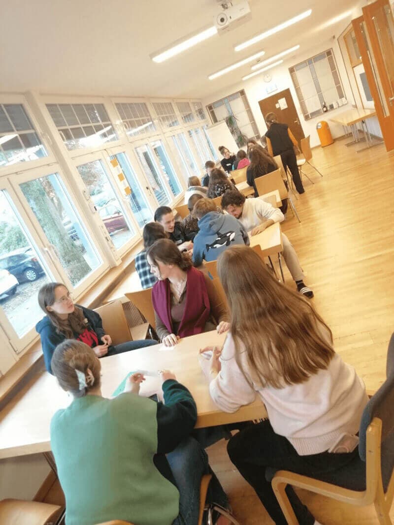 Gruppenarbeit im Seminar